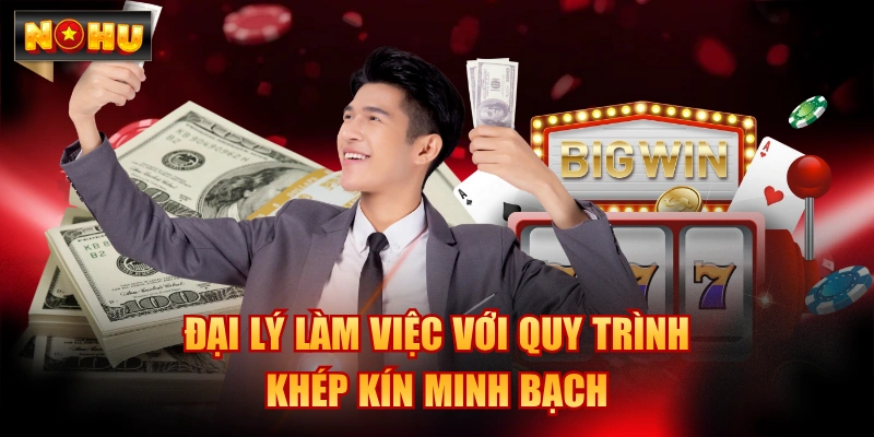 Đại lý làm việc với quy trình khép kín minh bạch